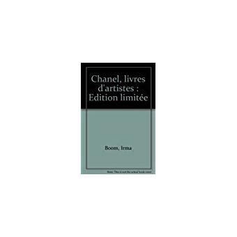 irma boom chanel livres d'artistes|Chanel, livres d'artistes .